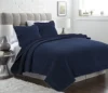 Denim Cloth Stone Washed Quilt Straight Line Stitching Bedding Sets Soft Youth Cloth Quilt Bedspread