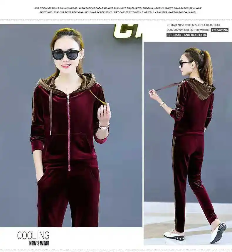 Winter Clothing Wholesale Womens Designer Gym Tracksuits - Buy Velour Tracksuits For Women India ...