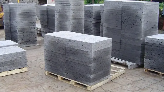 庭の溶岩レンガ石 黒いレンガ石 Buy レンガ石 正方形のレンガ石 レンガ舗装石 Product On Alibaba Com