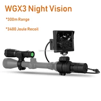 

WILDGAMEPLUS WGX3 Night Vision Riflescope Cameras 850NM IR Infrared Trap Cameras Night Vision Scope Cameras