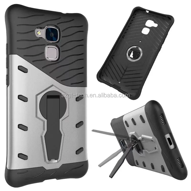 

Colorful TPU+PC kickstand cell phone Case for huawei mobile phones and accessories