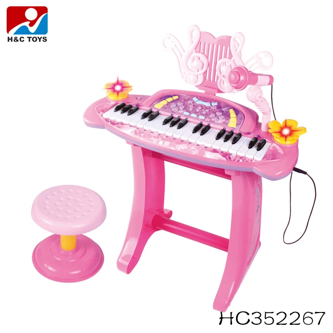 Plastic Children Electronic Organ Musical Toys Learning Piano 