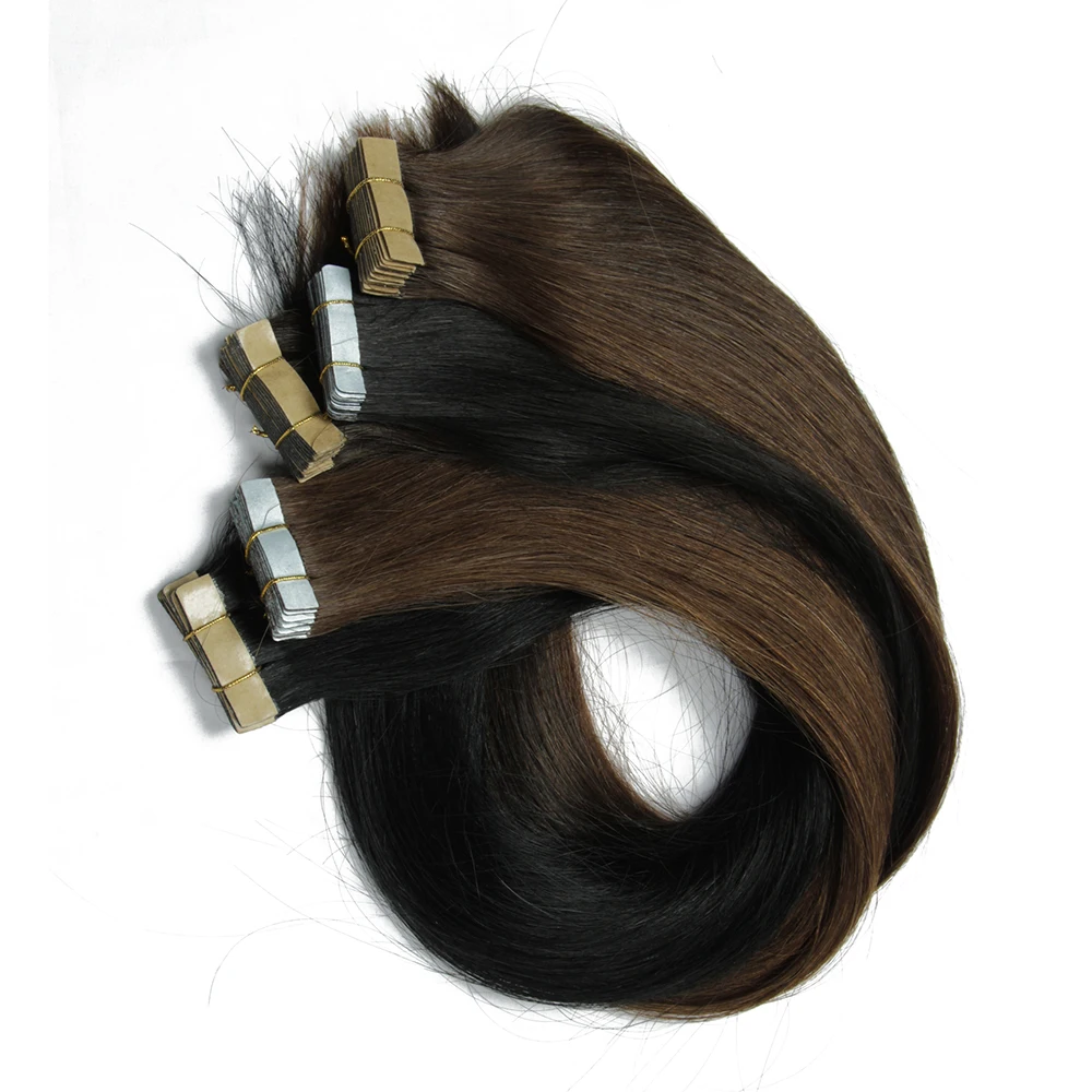 

How selling good skin weft pu glue virgin tape hair extensions, #1, #1b, #2, #4, #6,#8, #10, #12, #14,#16,#18, #20, #22