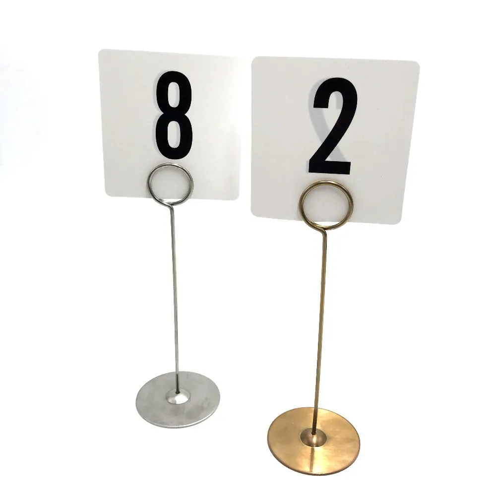 Wholesale Best Quality Restaurant Wedding Table Card Number Holders