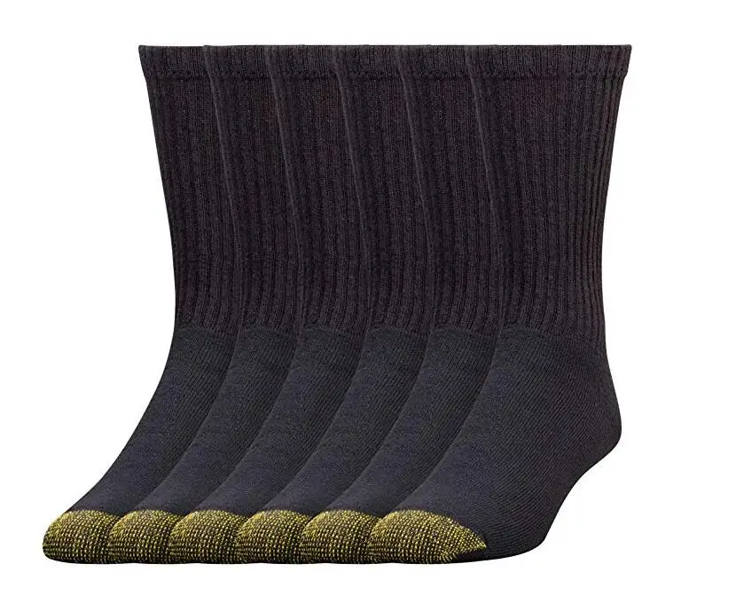 

Socks Factory Men's Cotton Crew Athletic Socks, Custom color