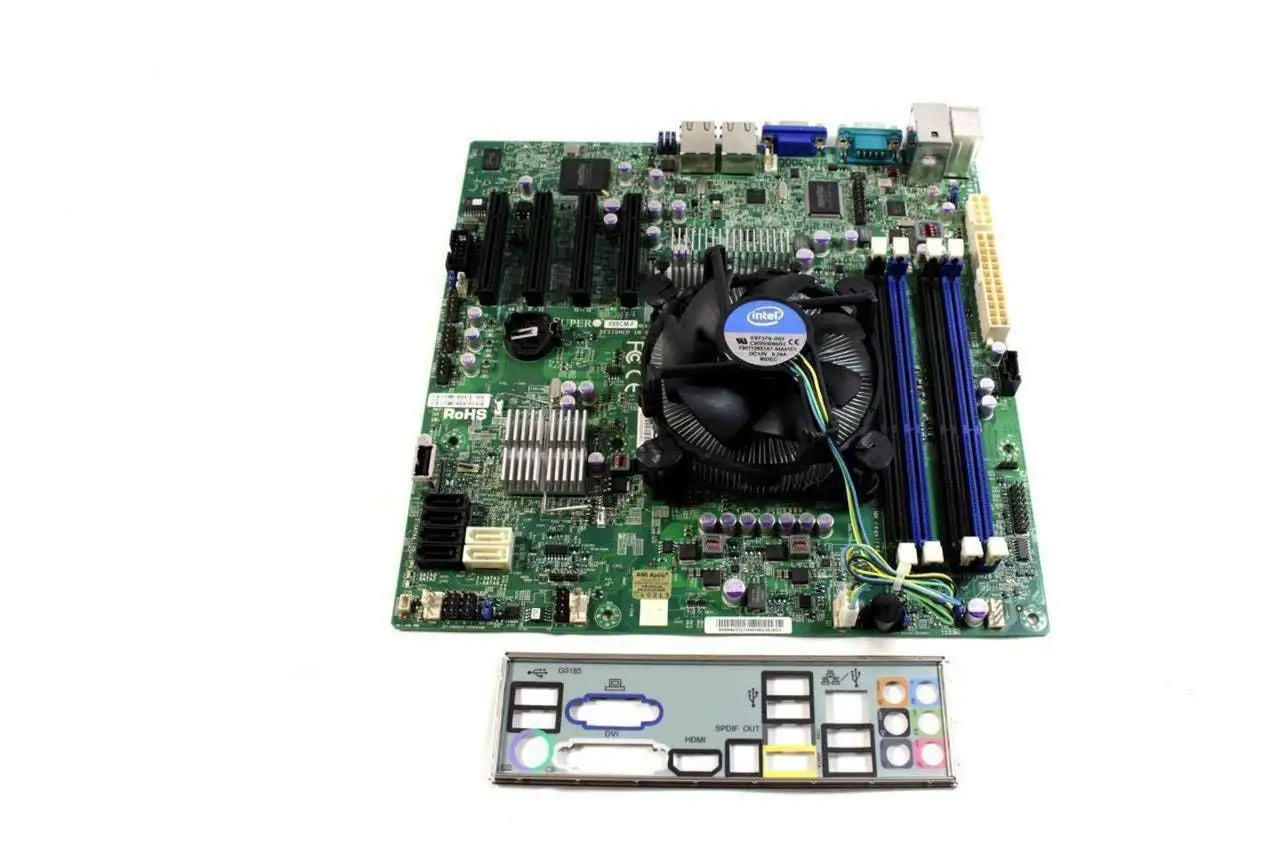 Supermicro X9SCM-F Server Motherboard Socket H2 LGA-1155 Intel C204 Chipset