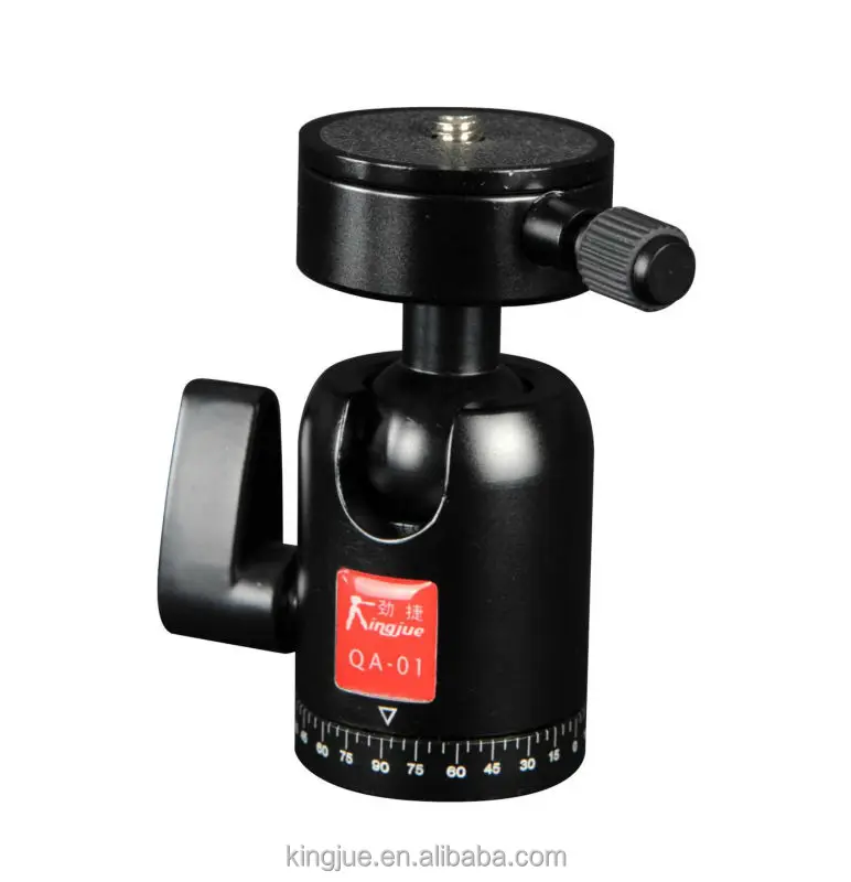 

Factory 360 degree Mini photography 1/4'' hot shoe mount Adapter Ball Head for camera