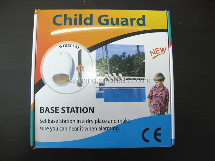 Swimming Pool Anti Drowning Alarm With Battery&100db Voice&distance 200