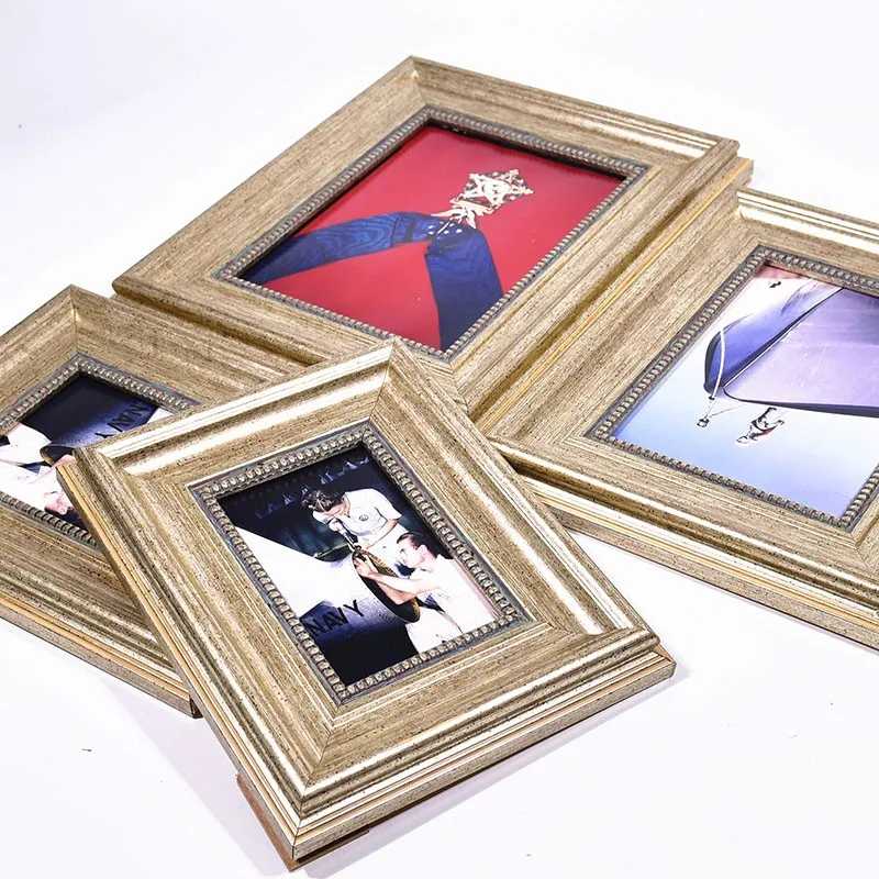 Retro Plastic Photo Frame 8x10 Standing Or Wall Hanging Horizontal And