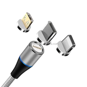 Magnetic USB Mobile Phone Data Cable