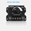 30A 360W LED Single Color Dimmer Switch for DC12V-24V 5050 3528 LED Strip Light LED Dimmer