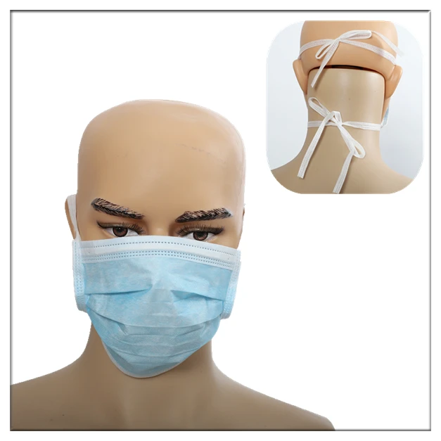 High quality disposable Non-woven white surgical face masks
