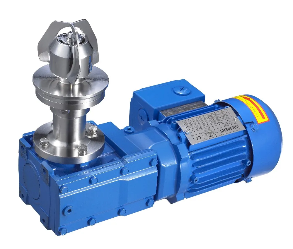 Food Grade Stainless Steel Ss316 Sanitary Bottom Paddle Mixer