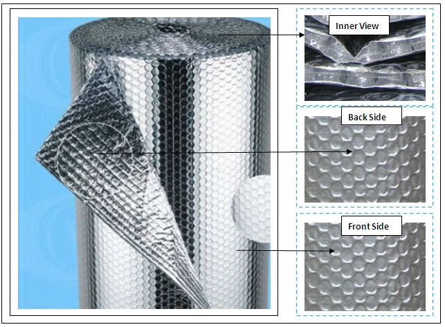 foil bubble insulation roofing thermal insulation
