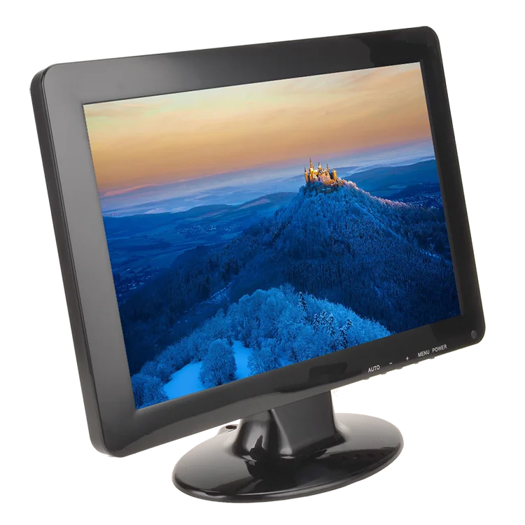 High Quality Stand Alone Led Monitor 12 Inch 12v Lcd Computer Monitor