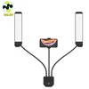 60w led lamp for beauty with 3 flexible arm usb led light lamp 3000K-5600K video studio lighting kit for beauty and photography