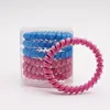 Fashion plastic Scrunchie Ponytail Holder Telephone Wire Hairbands