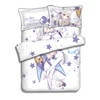 Re Zero Starting Life in Another World anime bedding set four pieces bedsheet Emiria Rem