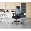 New Design High Behind Lunch Rest Seats Tasks Computer with Legs Resting Office Chair