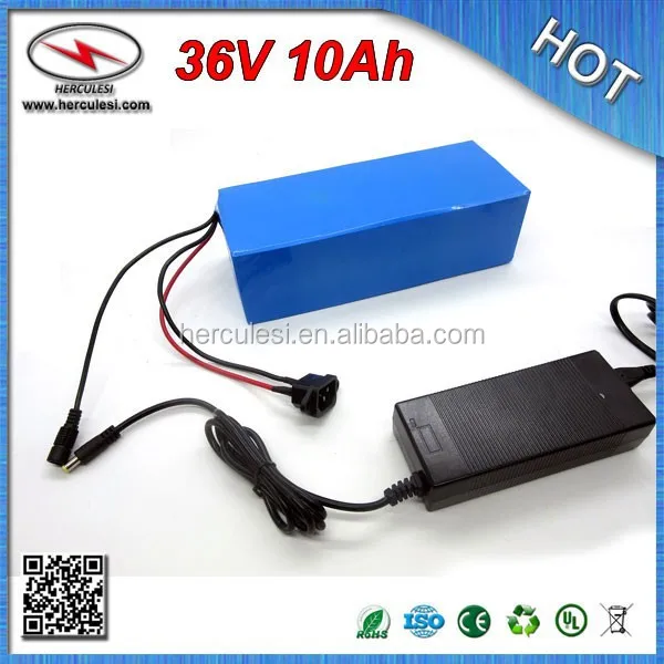 36V 15Ah E-Bike Akku - 10S5P Mit Ladegerät Für E-Roller & E-Bikes