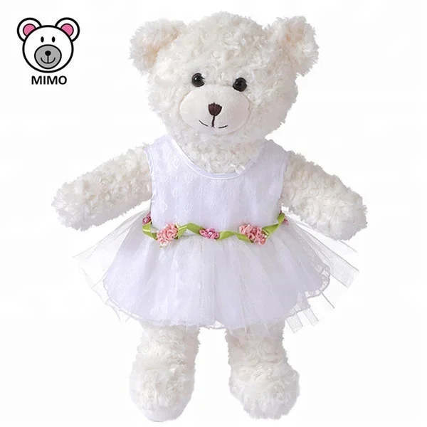 teddy bear with tutu skirt