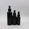 Wholesale biodegradable 30ml 50ml 100ml custom black oil plastic spray bottle
