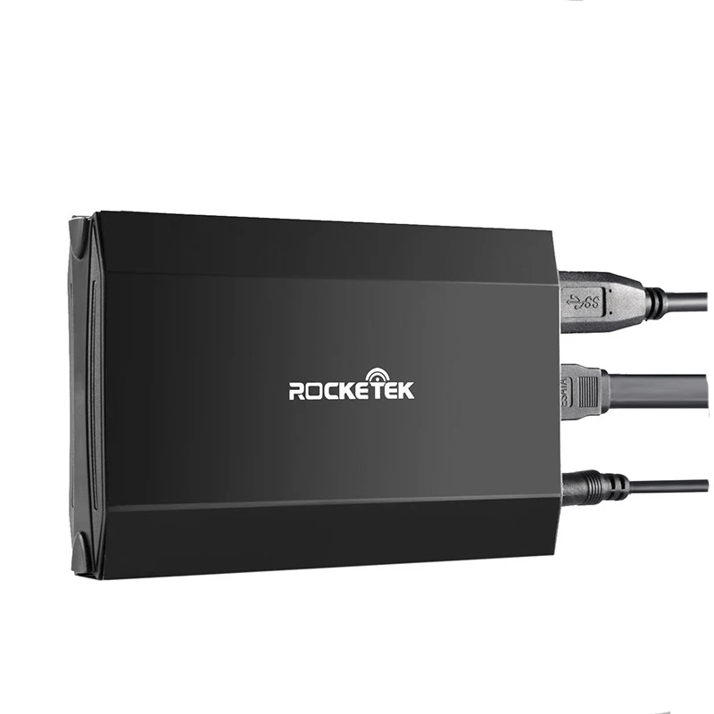 

China factory 2.5 inch usb 3.0 esata external hard drive enclosure case, Black