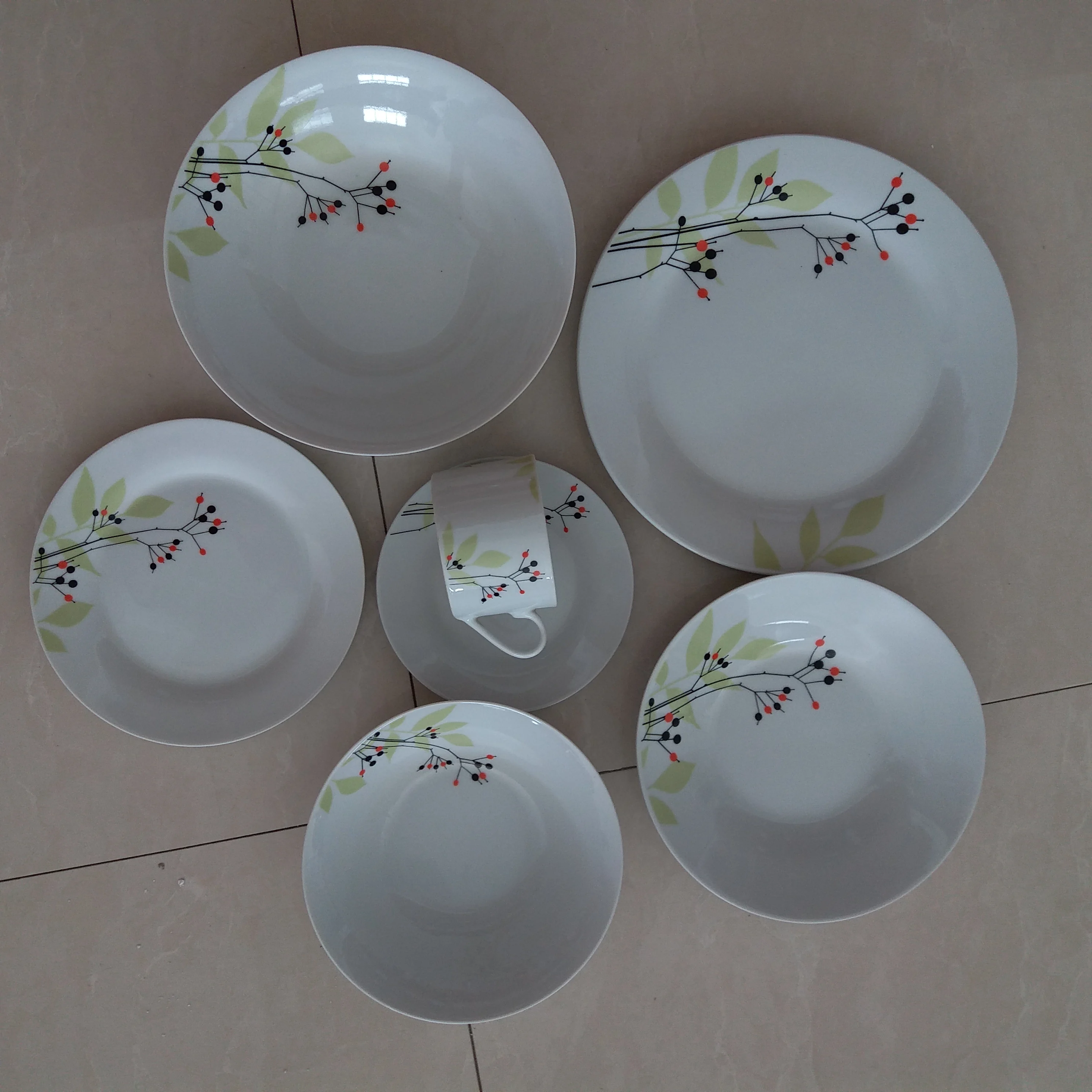 Pakistani Dinner Set,Latest Ceramic Dinner Set With Popular Design