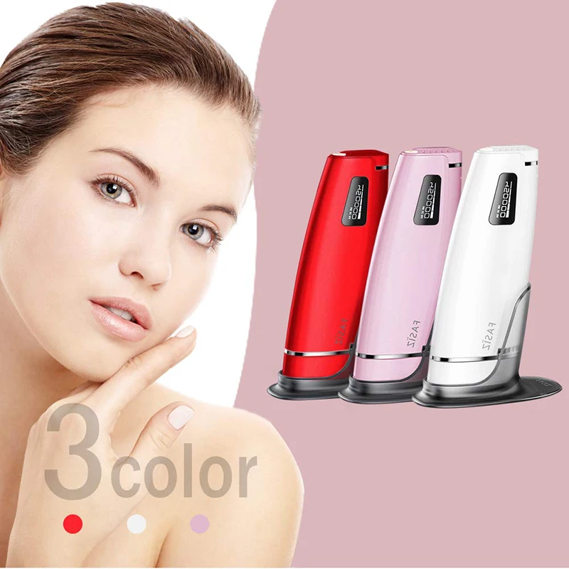 

Permanent IPL Hair Removal Device for Women 450,000 Flashes Home Use Hair Removal System Electric Body Epilator for Face