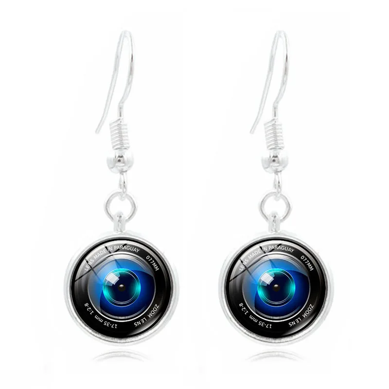 

INFANTA JEWELRY Europe Style Earring Hidden Camera Stud Earrings Women Fashion Earring Hooks Design Holiday Supplies, N/a