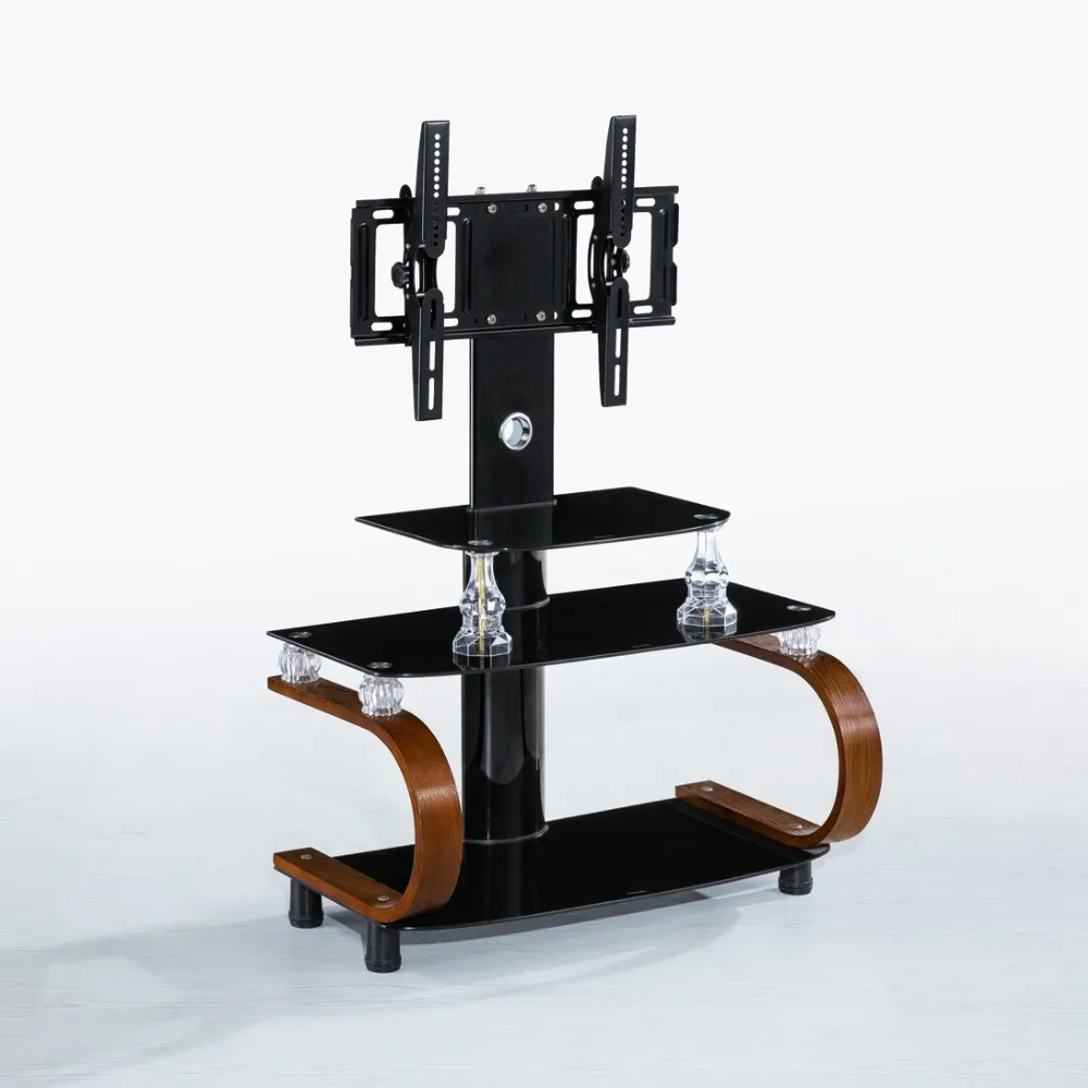 Mueble De Esquina De Vidrio Moderno Y Barato Con Soporte De Tv Para