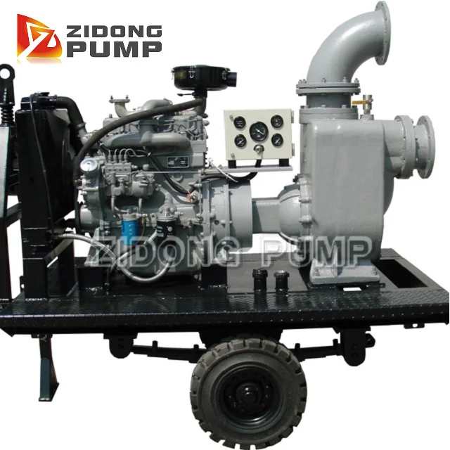 6 inch self priming pump