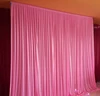 Wedding Party Events Decoration Transparent Sheer Organza Premium Panel backdrop stage curtain With Rod Pocket