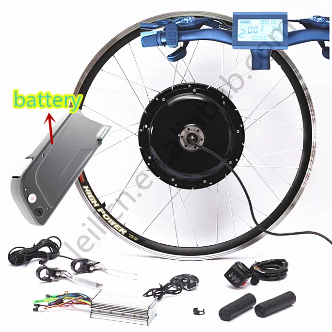 pedal assist electric bike kit