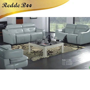 Contemporary Modern Clean Microfiber Electrical Recliner Sofa Product On