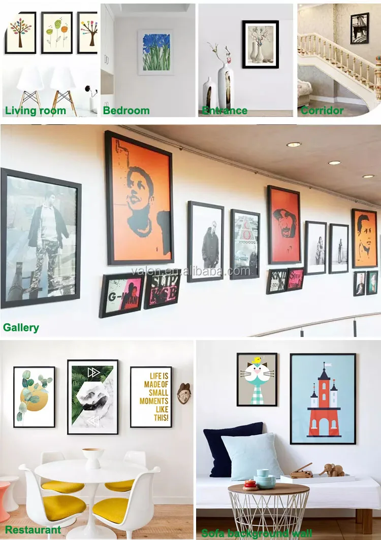 Cheap Wholesale Glass Photo Picture Frame 30x40 40x50 40x60 50x70 60x80