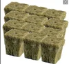 Rock wool for plants growing in greenhouses structure with hydroponic system