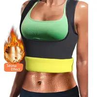 

Custom Logo Women Neoprene Push Up Vest Sauna Sweat Waist Trainer Body Shaper Cincher Corset
