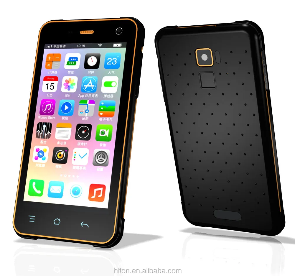 2018 Cheapest 5'' Inch Ip68 Nfc 3g+32g Android7.0 Waterproof Phone With 3g+32g Android7.0 Slim