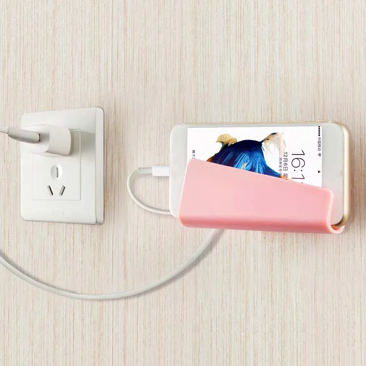 Strong Sticky Phone Charger Wall Holder for mobile phone