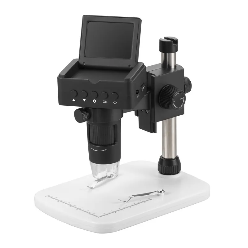 
Mustcam newest 1080P 2.4inch LCD HDMI USB digital microscope with TV/USB out 