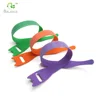 Cable management binding strap cable tie hook and loop cable fastener