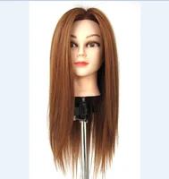 

Female Mannequin Head With Hair New Hairdresser Styling Head XINJI Hot Sale