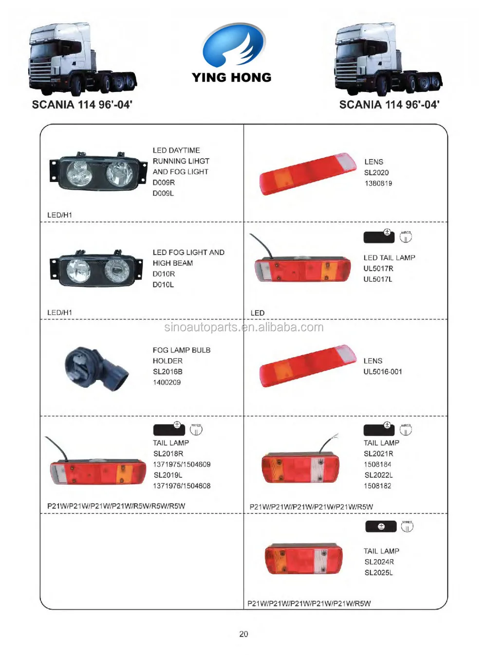 スカニアトラック用テールランプ ライト Buy テールランプ テールライト Product On Alibaba Com