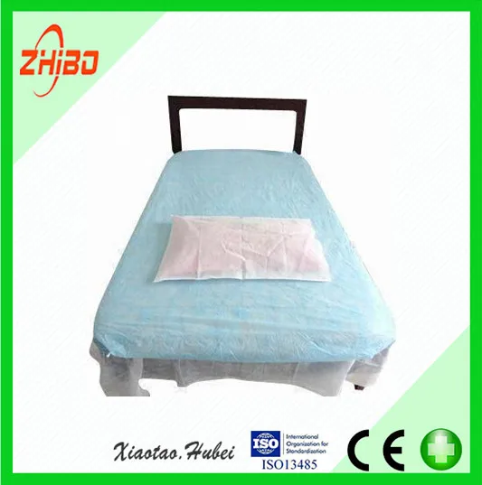 health and medical hospital bed sheet/disposable bed cover