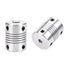 6x6.35mm Flexible Shaft Coupling Flexible Coupling CNC Stepper Motor Encoder Coupler D18 L25