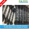 Low price element pipe ozone pvc static mixer tube