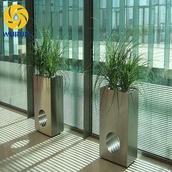 Large Tall Stainless Steel Decorative Planters Outdoor Garden Buy