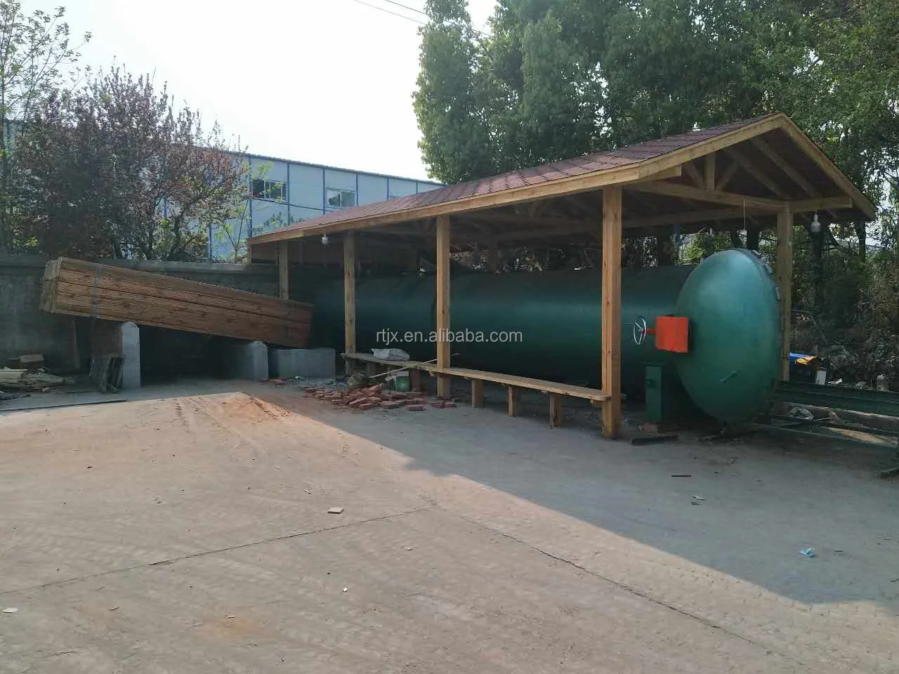 Lab Type High Quality Thermal Modification Process Of Wood Plant