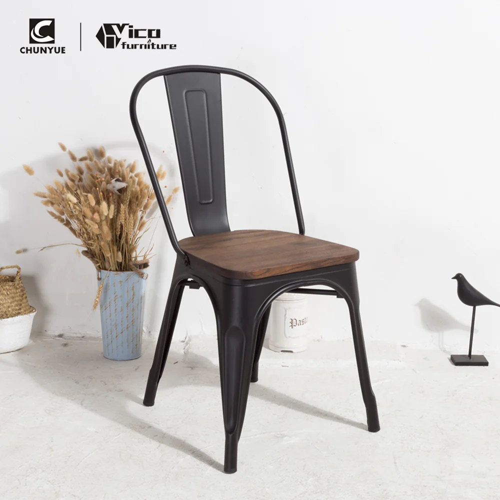 Industrial Retro Style Metal Kitchen Dinning Furniture Chairs Buy Metal Chair